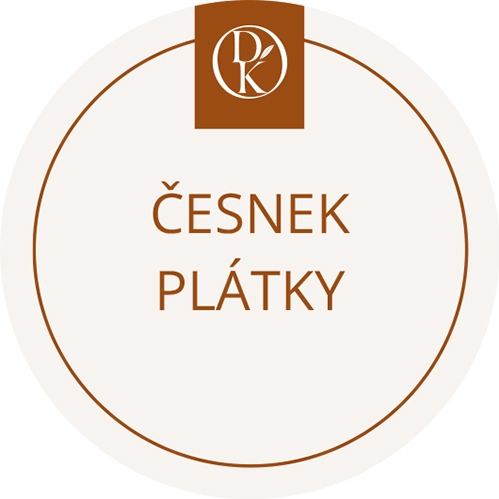 Česnek plátky